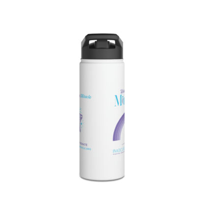 INADcure Miracle Shooting Star Front and Back Print Stainless Steel Water Bottle, Standard Lid - Image 16