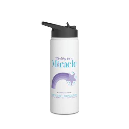 INADcure Miracle Shooting Star Front and Back Print Stainless Steel Water Bottle, Standard Lid - Image 17