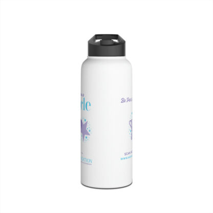 INADcure Miracle Shooting Star Front and Back Print Stainless Steel Water Bottle, Standard Lid - Image 2