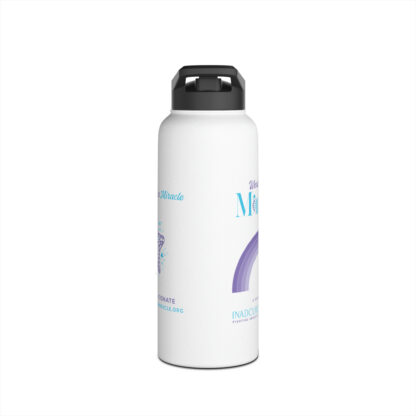 INADcure Miracle Shooting Star Front and Back Print Stainless Steel Water Bottle, Standard Lid - Image 3