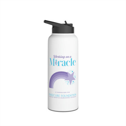 INADcure Miracle Shooting Star Front and Back Print Stainless Steel Water Bottle, Standard Lid