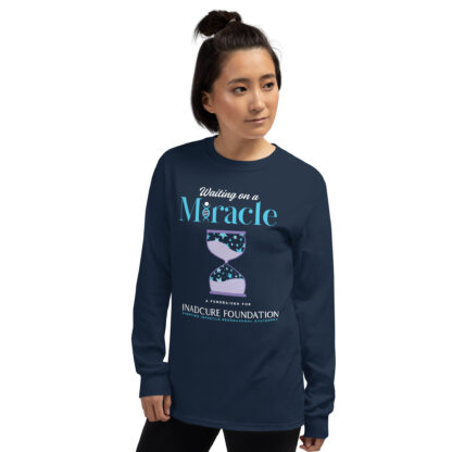 INADcure Miracle Purple Hourglass Long Sleeve Shirt - Image 2