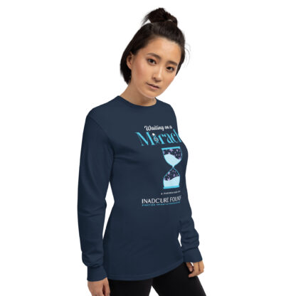 INADcure Miracle Blue Hourglass Long Sleeve Shirt - Image 3