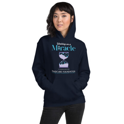 INADcure Miracle Purple Hourglass Unisex Hoodie