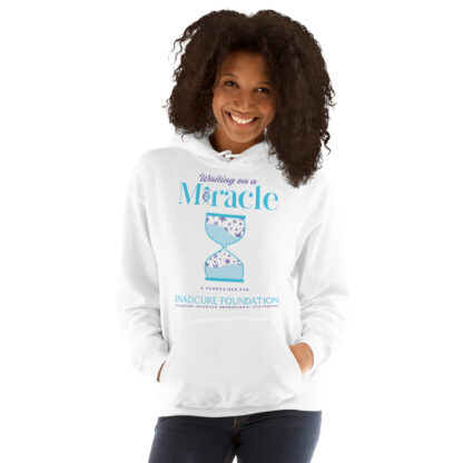 INADcure Miracle Blue Hourglass Unisex Hoodie - Image 2