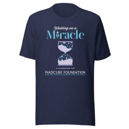 INADcure Miracle Purple Hourglass Unisex t-shirt - Image 3