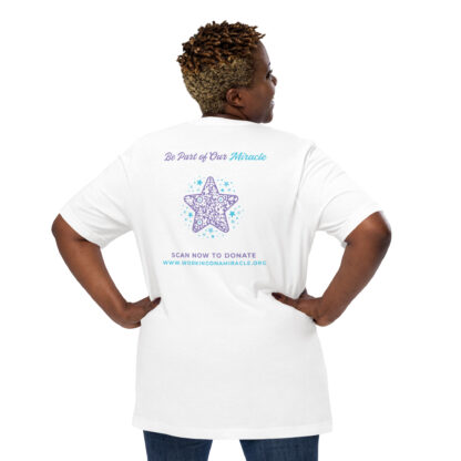 INADcure Miracle Purple Microscope Front and Back Unisex t-shirt - Image 4