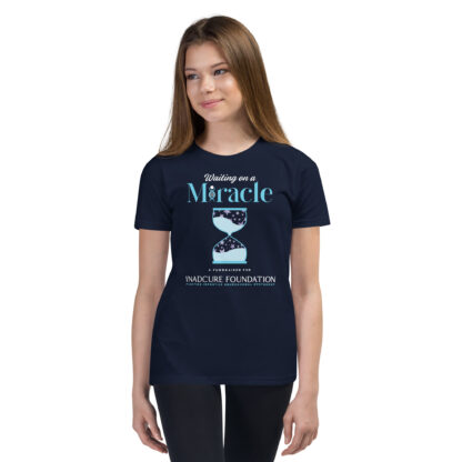 INADcure Miracle Blue Hourglass Youth Short Sleeve T-Shirt