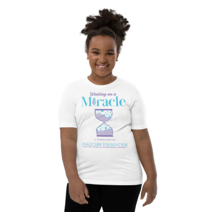 INADcure Miracle Purple Hourglass Youth Short Sleeve T-Shirt