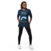 INADcure Miracle Blue Shooting Star Front and Back Unisex performance crew neck t-shirt