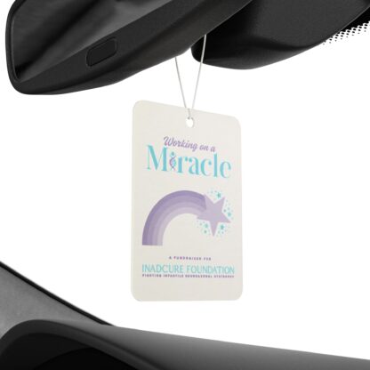 INADcure Miracle Purple Shooting Star Car Air Freshener - Image 11