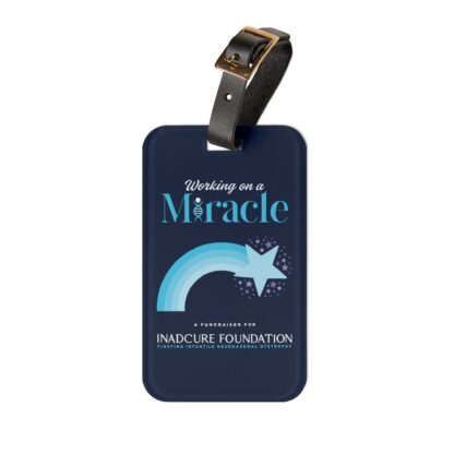 INADcure Miracle Blue Shooting Star Luggage Tag