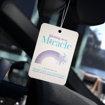 INADcure Miracle Purple Shooting Star Car Air Freshener - Image 14