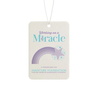 INADcure Miracle Purple Shooting Star Car Air Freshener - Image 10