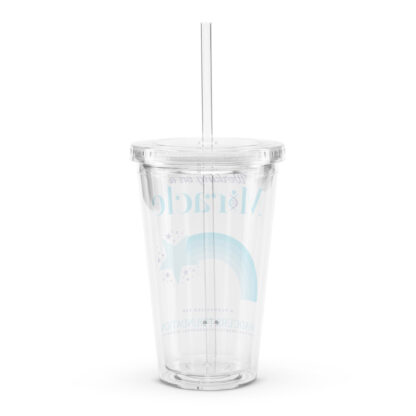 INADcure Miracle Blue Shooting Star Clear plastic tumbler - Image 3