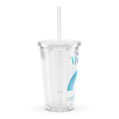 INADcure Miracle Blue Shooting Star Clear plastic tumbler - Image 4