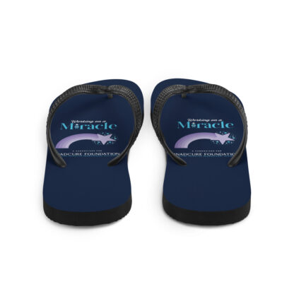 INADcure Miracle Purple Shooting Star Flip-Flops - Image 4