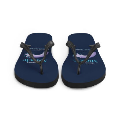 INADcure Miracle Purple Shooting Star Flip-Flops - Image 5