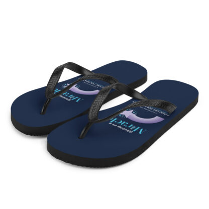 INADcure Miracle Purple Shooting Star Flip-Flops - Image 2