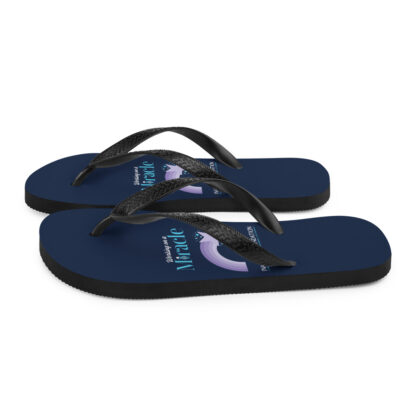 INADcure Miracle Purple Shooting Star Flip-Flops - Image 6