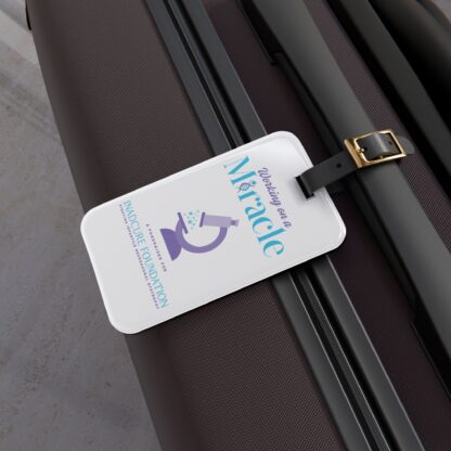 INADcure Miracle Purple Microscope Luggage Tag - Image 6