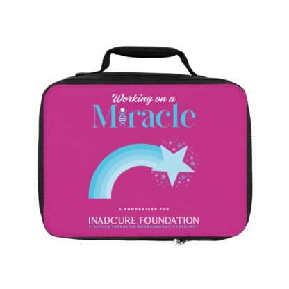 INADcure Miracle Pink Berry Shooting Star Lunch Bag