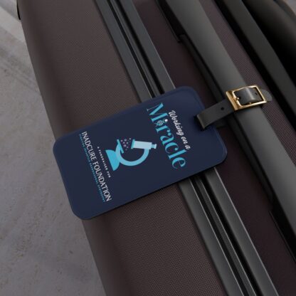 INADcure Miracle Blue Microscope Luggage Tag - Image 6