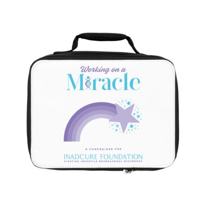 INADcure Miracle Purple Shooting Star Lunch Bag