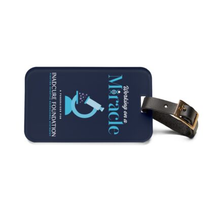 INADcure Miracle Blue Microscope Luggage Tag - Image 2