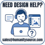 Design help icon showing support for creating custom pint glass artwork with assistance