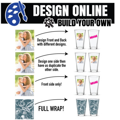 Custom Pint Glass Design Online