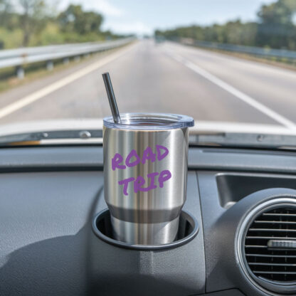 Custom Travel Tumbler 30oz Tapered Stainless Steel