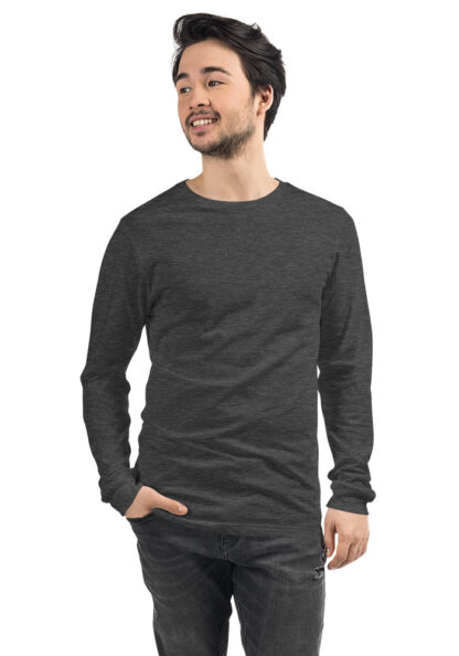 Custom Long Sleeve Tee 3501 - Image 3