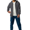 Custom Zip Hoodie Unisex Heavy Blend, Gildan 18600 - Image 7