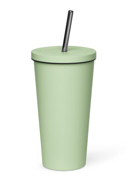 Custom Insulated Tumbler with a Straw - Image 9