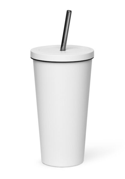 Custom Insulated Tumbler with a Straw - Image 12