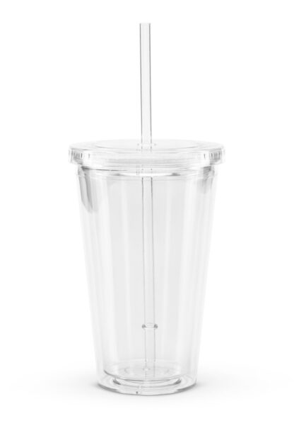 Custom Double Wall Clear Plastic Tumbler (16 oz) - Image 2