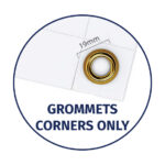 Yes- Add Grommets in Corners