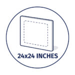 24x24 Inches