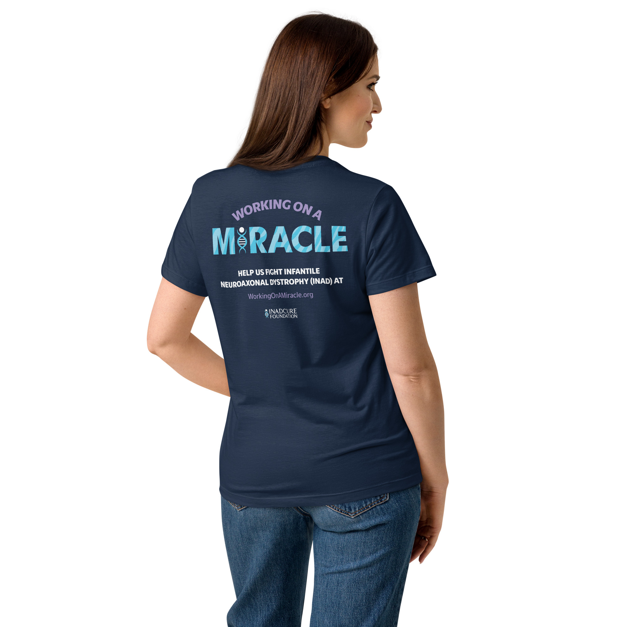 INADcure Love Someone Rare Women’s basic softstyle t-shirt - Image 2
